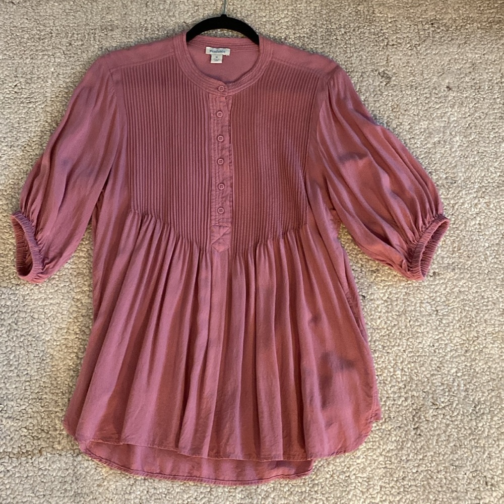Sundance Top/Tunic Size M Rose/Mauve
